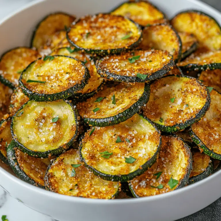 Air Fryer Zucchini Chips Recipe