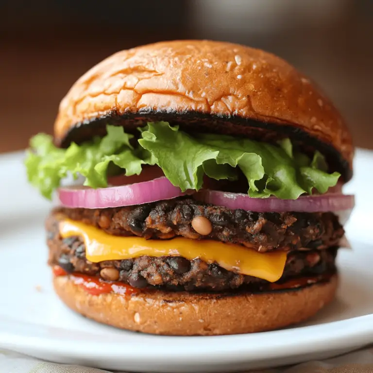 Black Bean Burgers Recipe