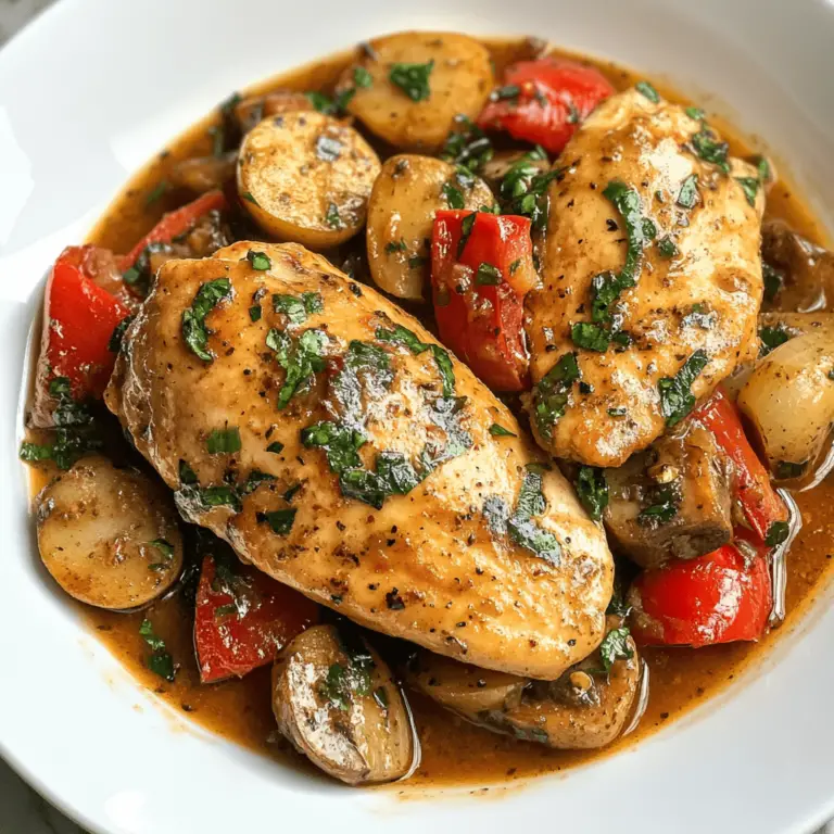 Chicken Vesuvio Recipe