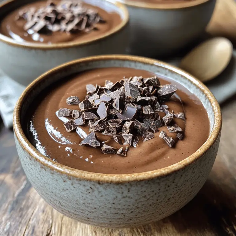 Chocolate Pudding Recipe