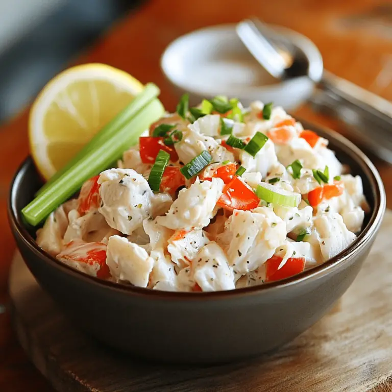 Crab Salad Recipe