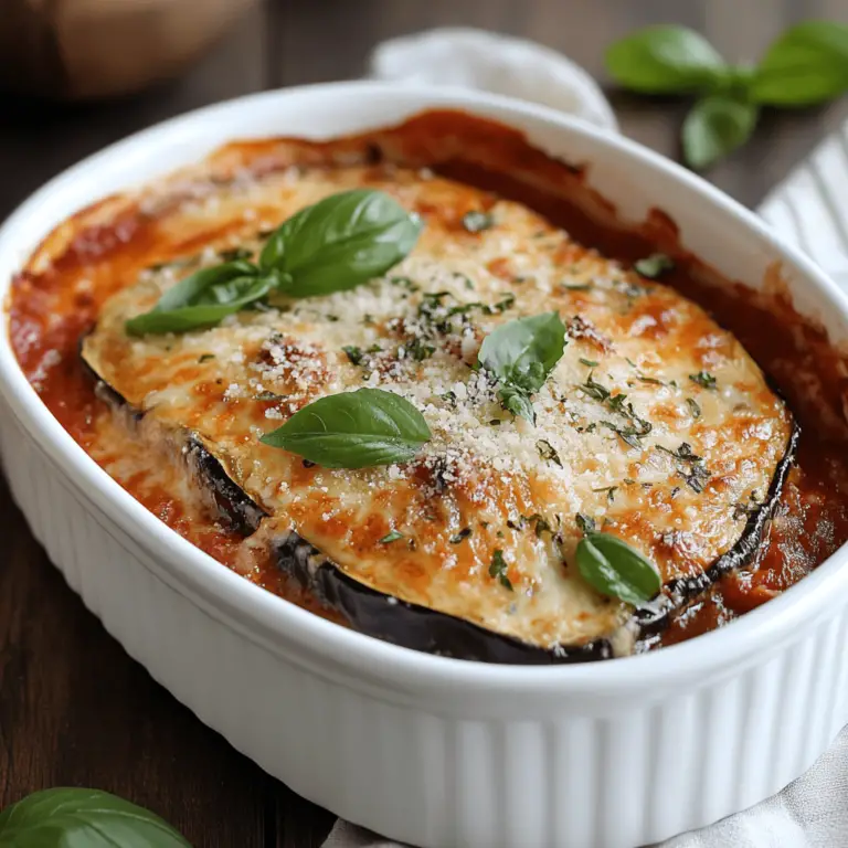 Eggplant Parmesan Recipe