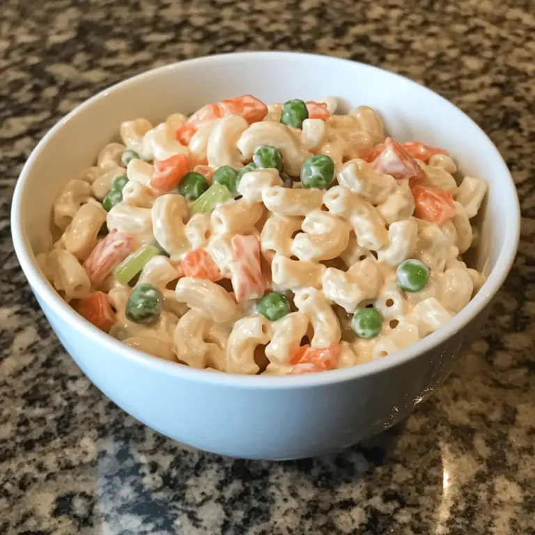 Hawaiian Macaroni Salad Recipe