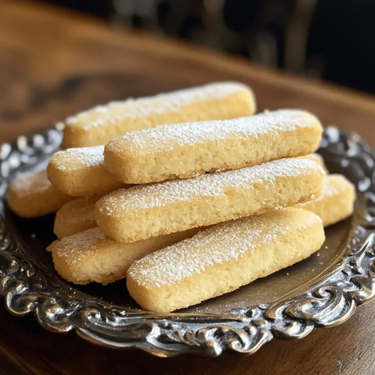 Ladyfingers Recipe