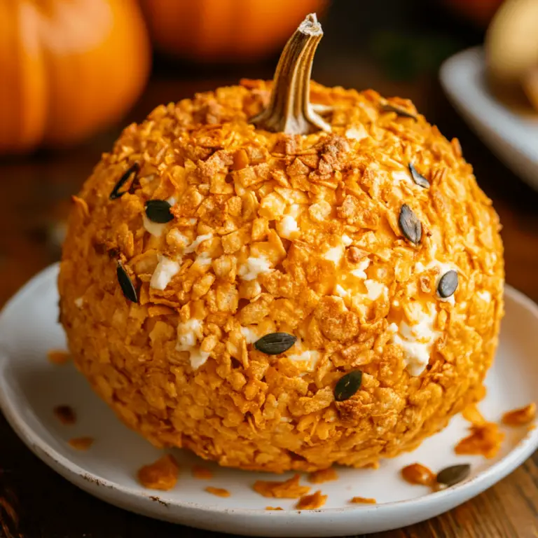 Pumpkin Cheese Ball Recipe