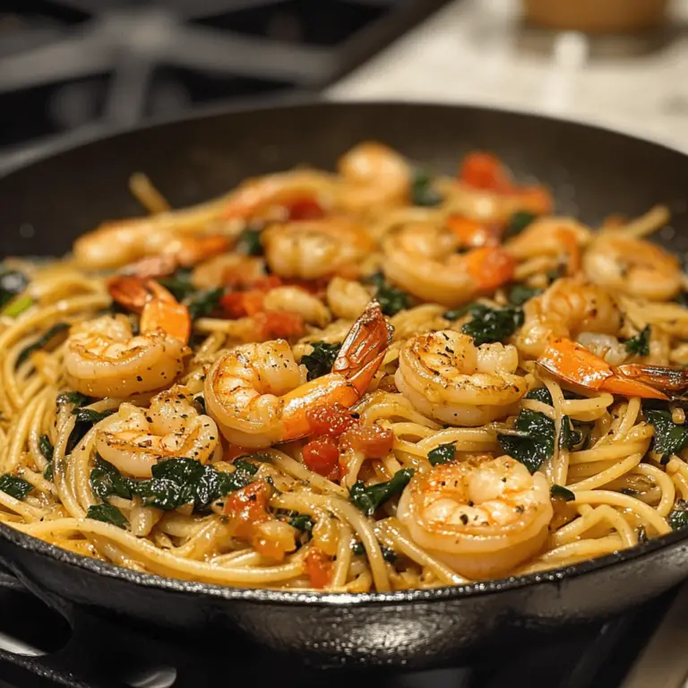 Shrimp and Garlic Pasta Recipe