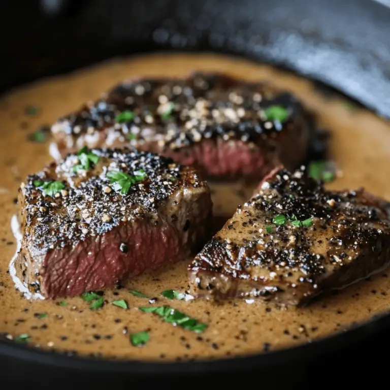 Steak Au Poivre Recipe