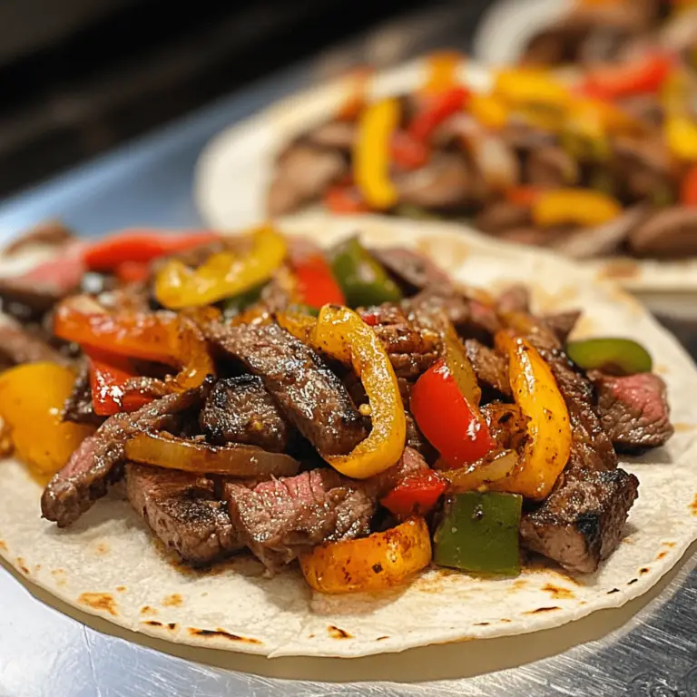 Steak Fajitas Recipe