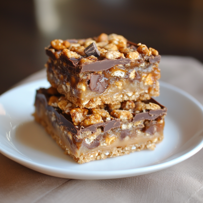 Butterfinger Caramel Crunch Bars Recipe