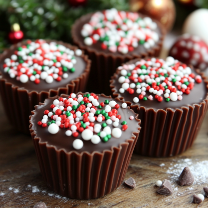 Christmas Chocolate Cups Recipe