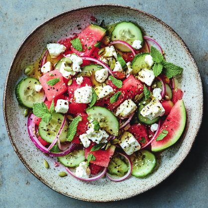 Watermelon Feta Salad Recipe