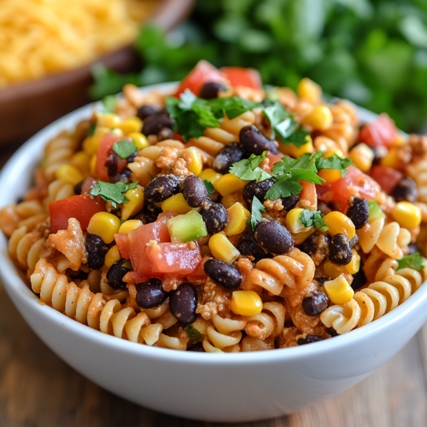 Easy Taco Pasta Salad Recipe Ready in 20 Minutes