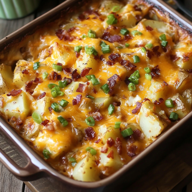 Mississippi Mud Potatoes – Ultimate Cheesy Casserole