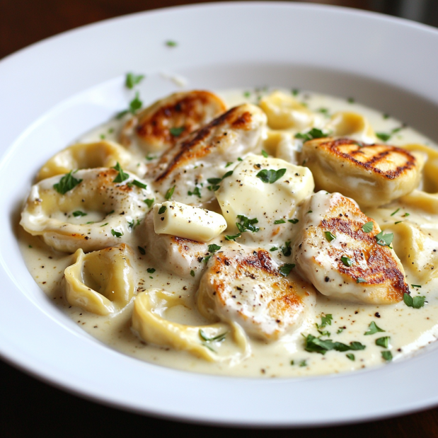 Olive Garden Asiago Tortelloni Alfredo with Grilled Chicken: A Complete Guide