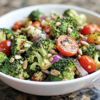 Roasted Broccoli Salad