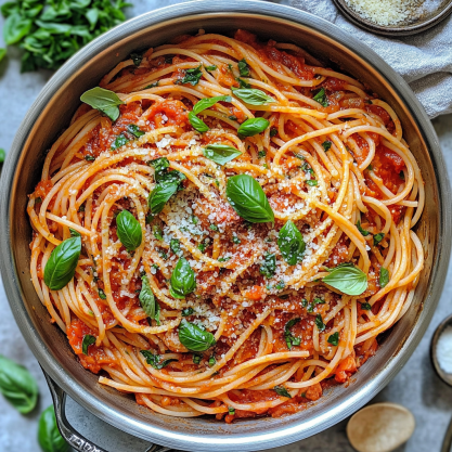 Spaghetti Napoli Pasta al Pomodoro