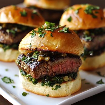 Cowboy Butter Steak Sliders Recipe