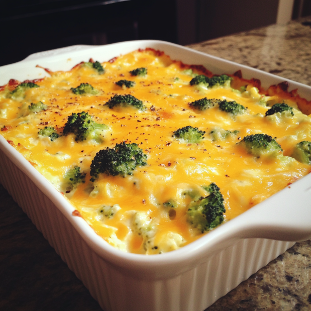 Creamy Cheesy Broccoli Casserole Recipe