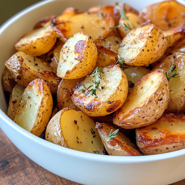 Crispy Oven Fried Potatoes