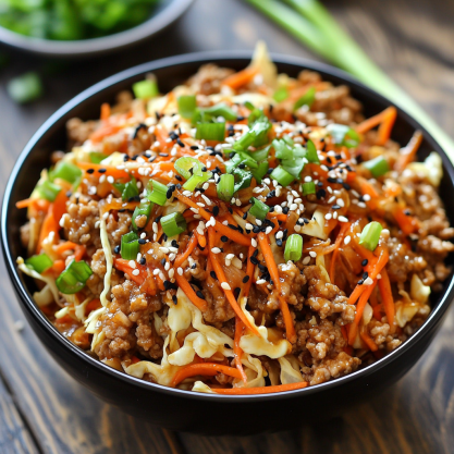 Easy Egg Roll In A Bowl Recipe Ready in 20 Minutes