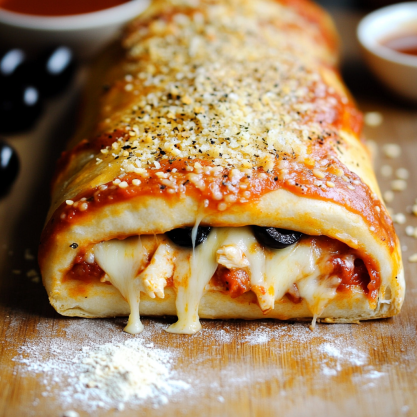 Easy Homemade Stromboli