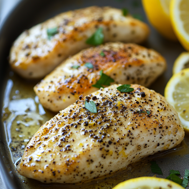 Easy Lemon Pepper Chicken Breasts Recipe