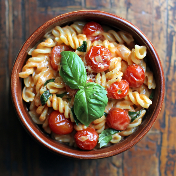 Easy One Pot Creamy Tomato Pasta