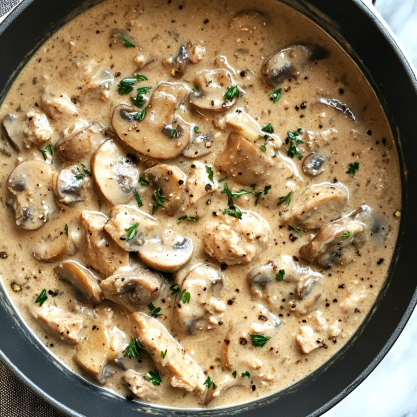 Easy One-Pot Turkey Stroganoff Recipe