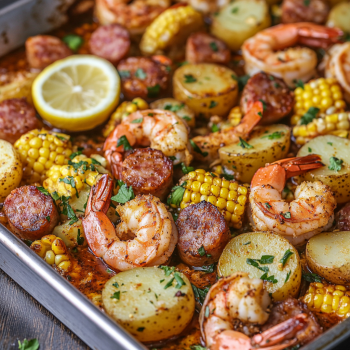 Easy Sheet Pan Shrimp Boil Ready in 30 Minutes