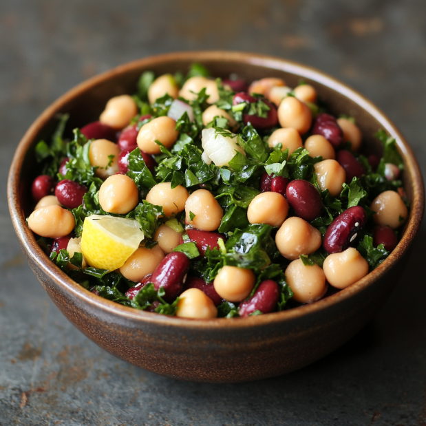 Herby Mixed Bean Salad – Cupful of Kale Recipe: A Fresh & Nutritious Delight