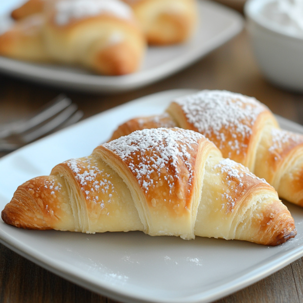 Homemade Crescent Cheese Danishes