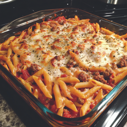 Italian Sausage Penne Casserole Recipe