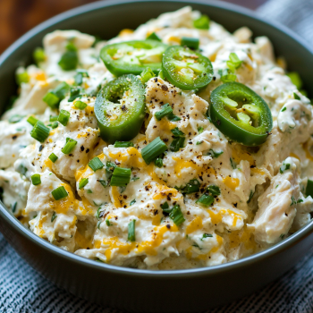 Jalapeno Popper Chicken Salad Recipe