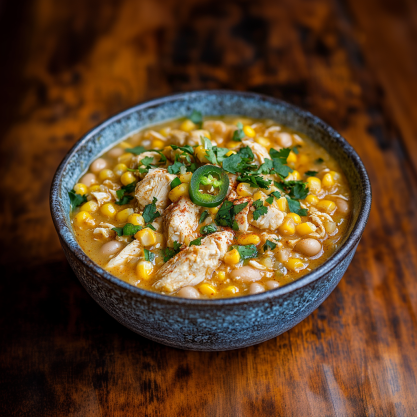 Mexican Street Corn White Chicken Chili Recipe