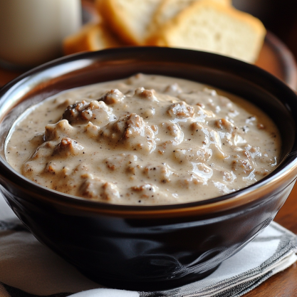 Old Fashioned Sausage Gravy Recipe Like Grandma Made