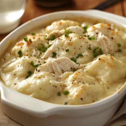 Southern Baked Chicken and Dumplins Made Easy