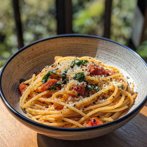 Spaghetti Napoli Pasta al Pomodoro