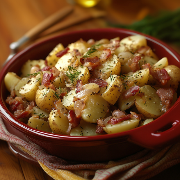 Traditional Warm German Potato Salad Recipe You’ll Love