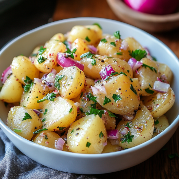 Turkish Potato Salad (Patates Salatasi)