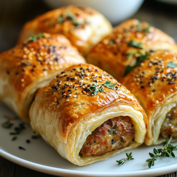 Easy Sausage Rolls Appetizer