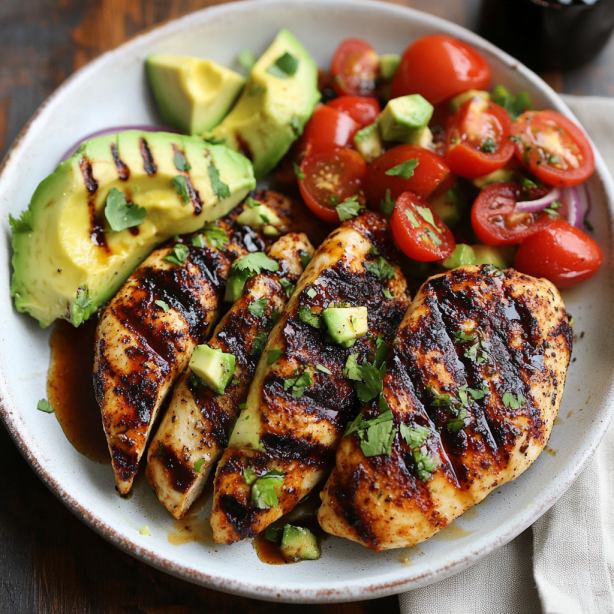 Grilled California Avocado Chicken Recipe