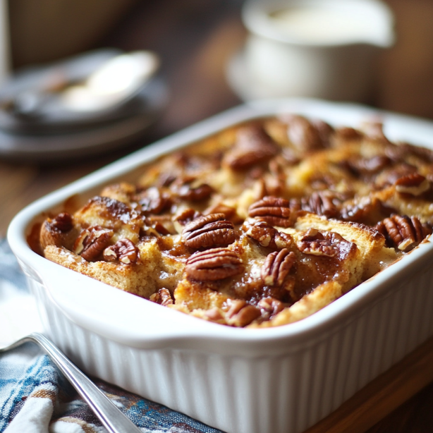 Pecan Pie Bread Pudding