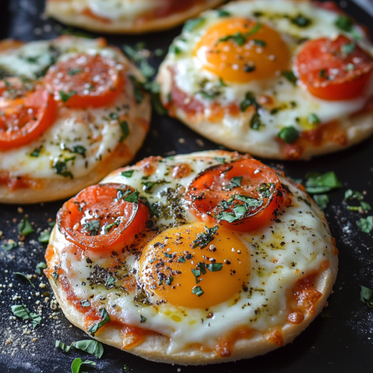 Tasty English Muffin Breakfast Pizza – Ready in 15 Minutes